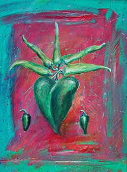 Peppers as Medusa