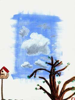 Backyard by Cindy Duhe