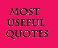  [Useful quotes] 